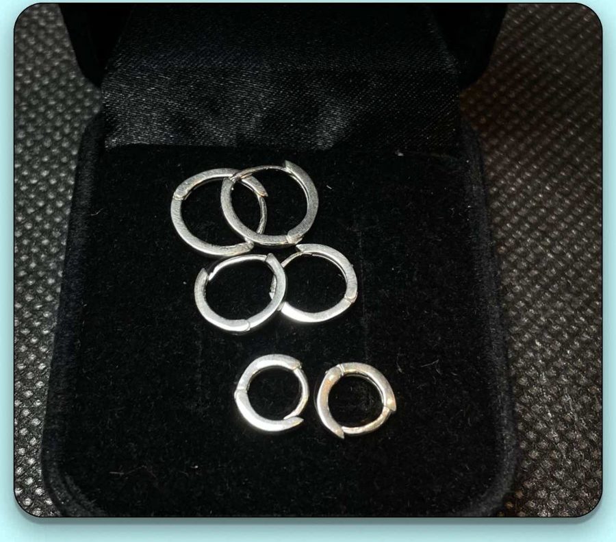 Conjunto brinco argola básico