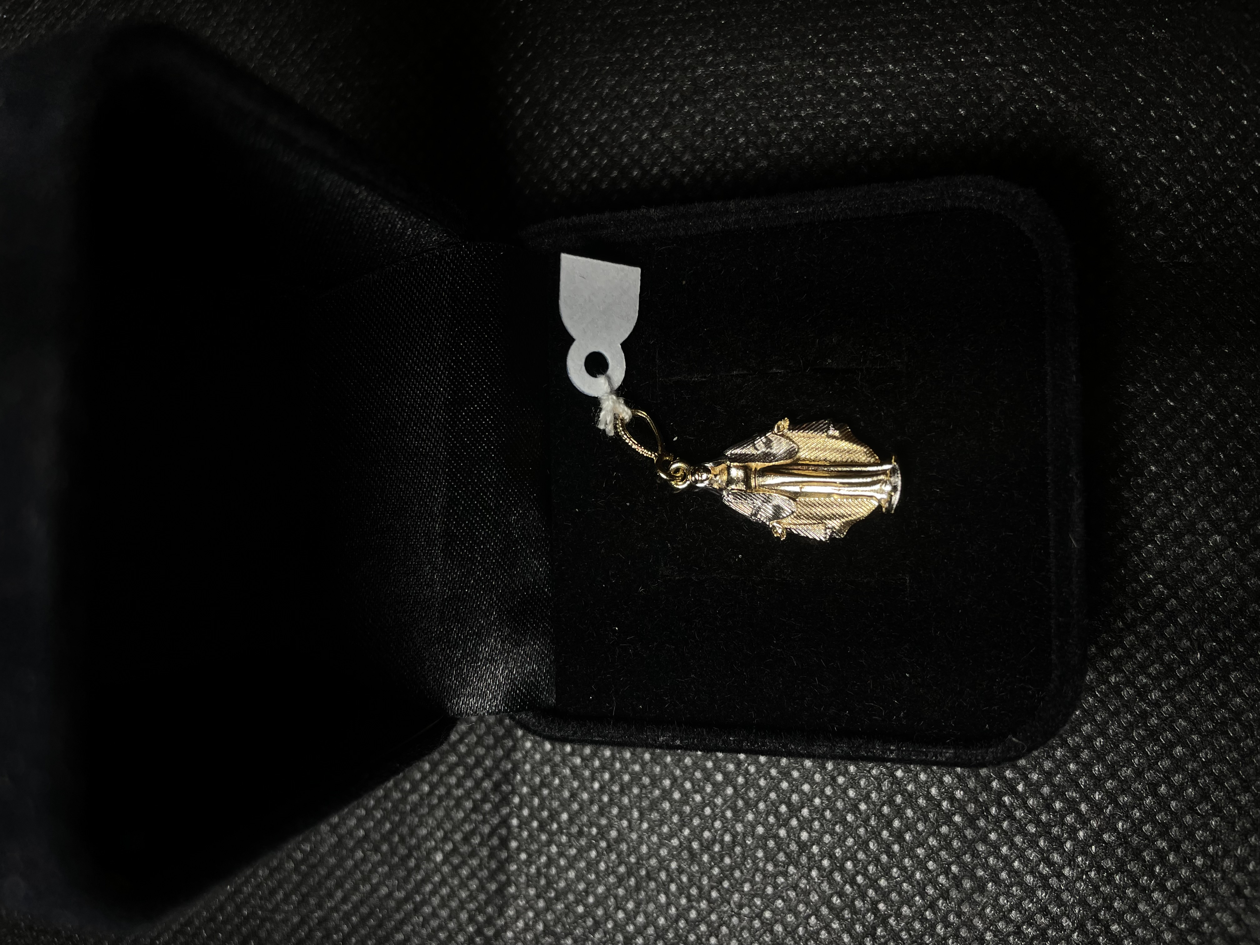Pingente nossa senhora prata e dourado 